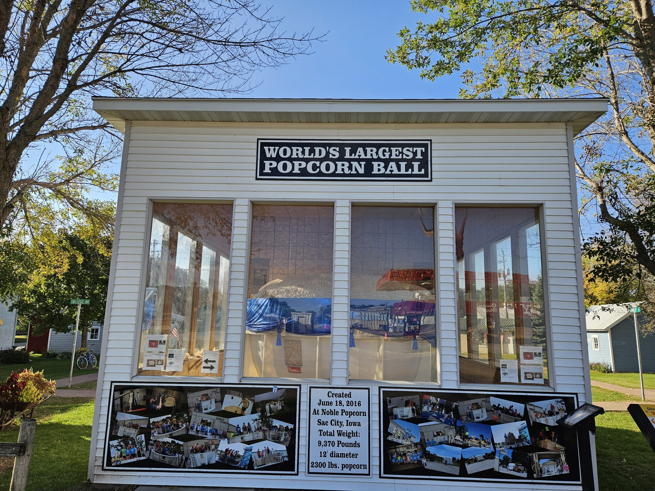 World's Largest Popcorn Ball