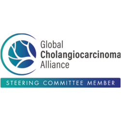 Logo for the Global Cholangiocarcinoma Alliance, of which CCF is a Steering Committee Member