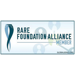 Logo for the Rare Foundation Alliance